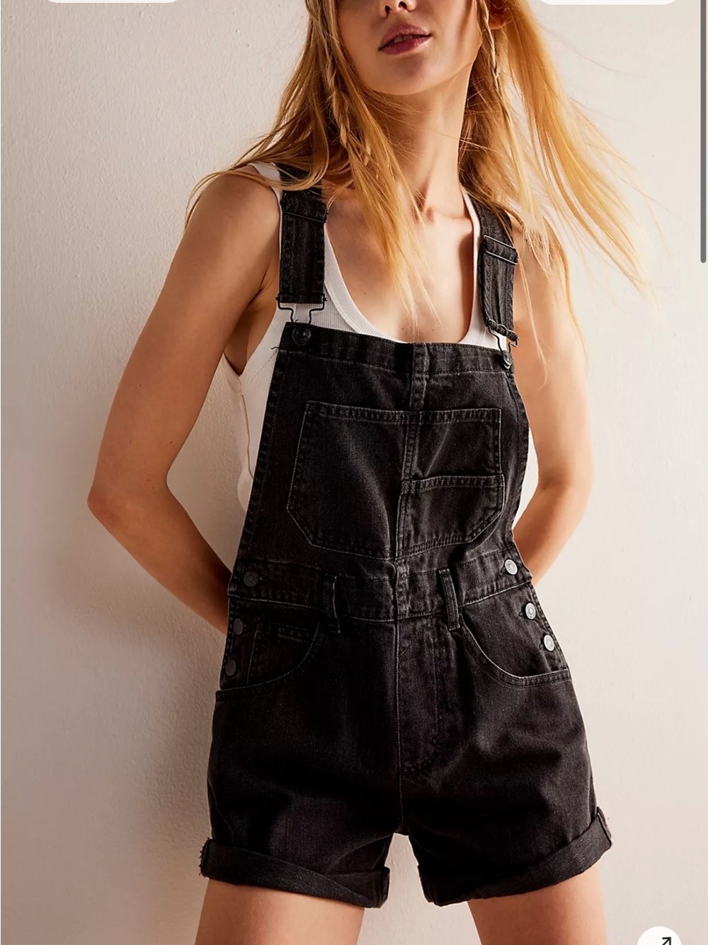 We The Free Ziggy Shortalls Free people